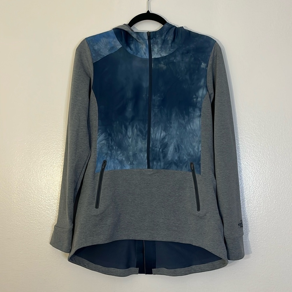 North Face | Terra Metro Pullover jacket Womens size M quarter zip Ink Blot blue
